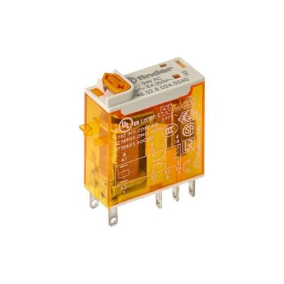 Finder 46.52.8.024.5040 Steekrelais 24 V/AC 8 A 2x wisselcontact 1 stuk(s) Finder 46.52.8.024.5040 Steekrelais 24 V/AC 8 A 2x wisselcontact 1 stuk(s)