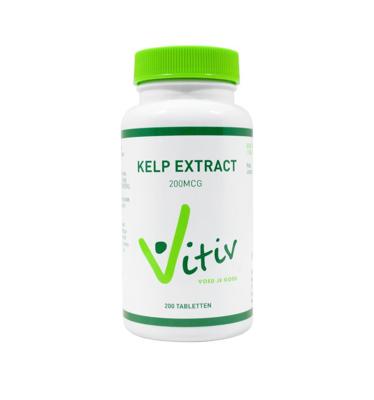 Vitiv Kelp extract 200mcg 200 Tabletten