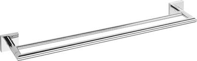 Dubbele Handdoekhouder Sapho X-Square Hangend 65x5.5 cm Chroom Sapho