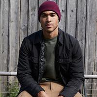Beechfield CB50 Organic Cotton Beanie - Graphite Grey - One Size - thumbnail