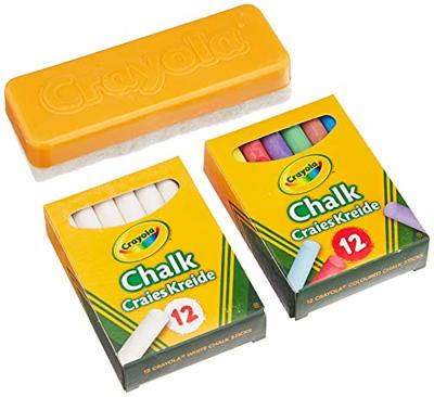 Crayola schoolkrijt met wisser