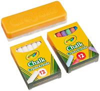 Crayola schoolkrijt met wisser - thumbnail