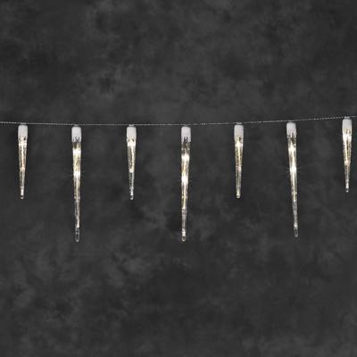 LED IJspegelsnoer warmwit