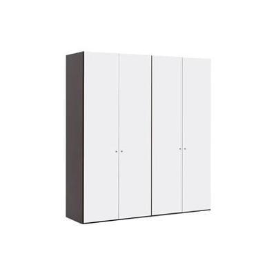 Goossens Kledingkast Easy Storage Ddk, Kledingkast 203 cm breed, 220 cm hoog, 4x draaideur Goossens Kledingkast Easy Storage Ddk, Kledingkast 203 cm breed, 220 cm hoog, 4x draaideur