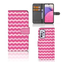 Samsung Galaxy A33 5G | Telefoon Hoesje | Waves Pink - thumbnail