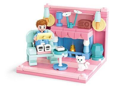 Sluban mini handcraft woonkamer 116pc