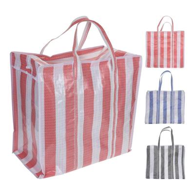 Strandtas Gestreept 55 x 55 x 30 cm Strandtas Gestreept 55 x 55 x 30 cm