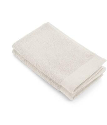 Walra gastendoek soft cotton kiezel grijs 30x50 cm set van 2 (beige)