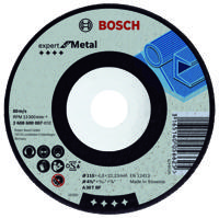 Bosch Accessories 2608600223 2 608 600 223 Afbraamschijf gebogen Diameter 125 mm Boordiameter 22.23 mm Metaal 1 stuk(s) - thumbnail
