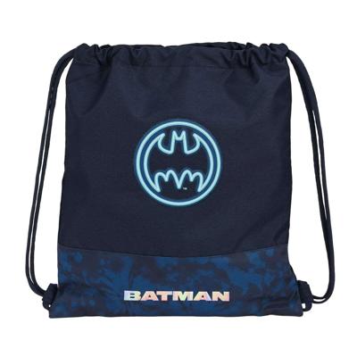 Rugtas met Koordjes Batman Legendary Marineblauw 35 x 40 x 1 cm