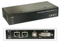 LINDY KVM-Umschalter KVM-extender DVI 1920 x 1200 Pixel - thumbnail