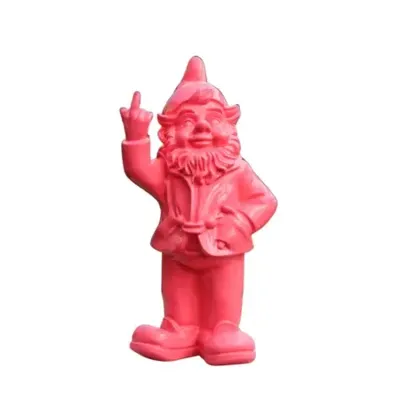 Stoobz kabouter f*ck you fuchsia 32cm