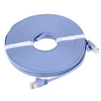 CAT6 Ultra-dunne platte Ethernet Network LAN kabel lengte: 20m(Blue) - thumbnail