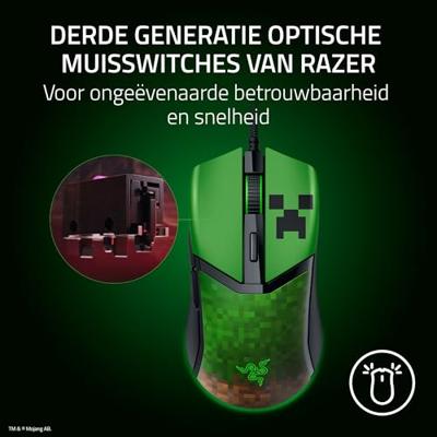 Muis Razer RZ01-04650200-R3M1 Groen 8500 dpi