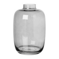 Vaas smoked middel - ø15x23 cm - grijs - thumbnail