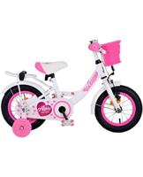Volare ashley kinderfiets - meisjes - 12 inch - wit - thumbnail