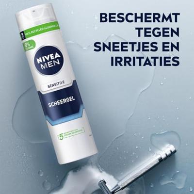 Nivea Men Sensitive Scheergel Nivea Men Sensitive Scheergel