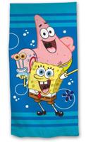Spongebob blauw Strandlaken 70 x 140 cm - thumbnail