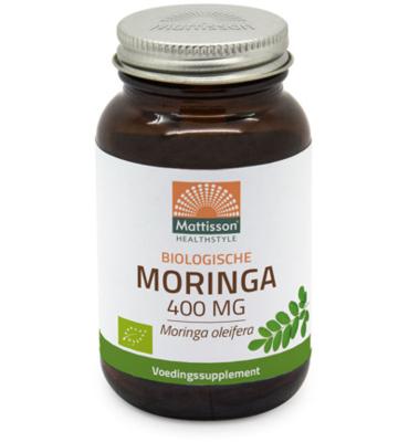 Mattisson HealthStyle Biologische Moringa 400mg Capsules
