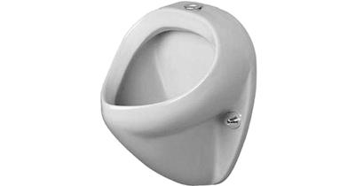 Duravit Jim Urinoir toevoer boven met vlieg WonderGliss Wit Duravit Jim Urinoir toevoer boven met vlieg WonderGliss Wit