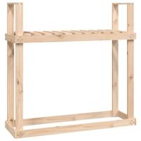 VidaXL Haardhoutrek 110x35x108,5 cm massief grenenhout - thumbnail