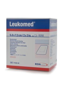 Leukomed Verband Steriel 7,2cmx 5cm 50 7238000