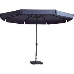 Parasol Syros Rond Ø3,5m - Saffier Blauw Parasol Syros Rond Ø3,5m - Saffier Blauw