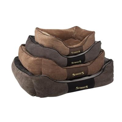 Scruffs Chester Box Bed hondenmand Chocolate (bruin) M