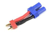 Conversie kabel Deans Man > EC5 Vrouw met silicone kabel 12AWG - thumbnail