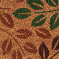 VidaXL Deurmat 45x75 cm getufte kokosvezel naturel - thumbnail