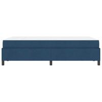Boxspring bed Blauw en Zwart 120 x 200 cm - thumbnail