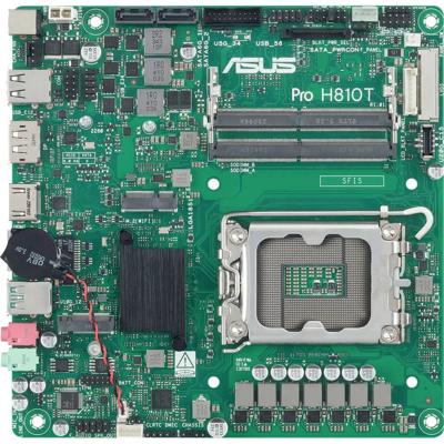 Asus PRO H810T-CSM Moederbord Socket Intel LGA 1851 Vormfactor Thin mini ITX Moederbord chipset Intel® H810