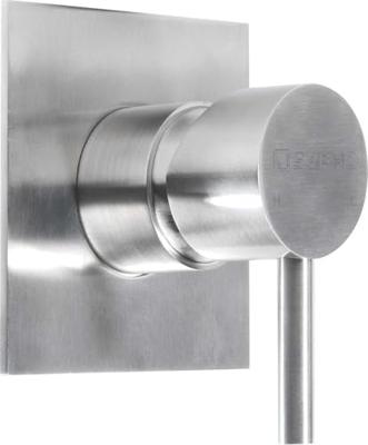 Douchekraan Inbouw Sapho Minimal Mengkraan Afbouwdeel 1-weg RVS Sapho Douchekraan Inbouw Sapho Minimal Mengkraan Afbouwdeel 1-weg RVS Sapho
