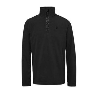 Protest Perfecty 1/4 Zip Pully Kinderen True Black 152 Protest Perfecty 1/4 Zip Pully Kinderen True Black 152