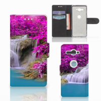 Sony Xperia XZ2 Compact Flip Cover Waterval - thumbnail