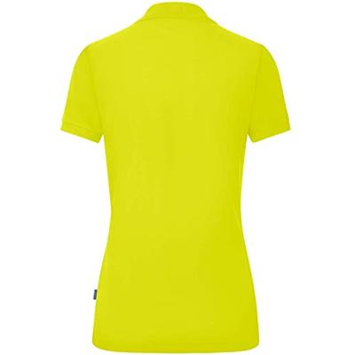 JAKO C6320D Polo Organic Dames - Lime - 34