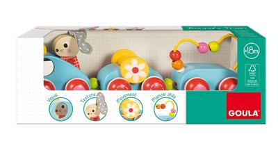 Goula konijnen treintje