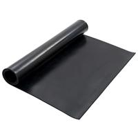 Vloermat anti-slip 8 mm glad 1,2x2 m rubber - thumbnail