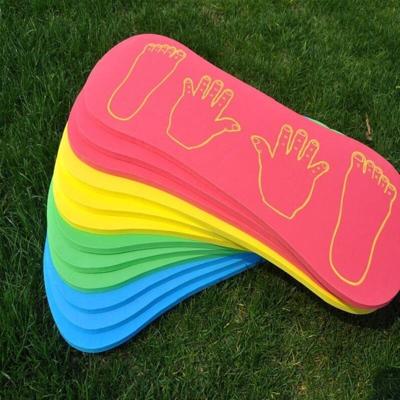 3 STKS outdoor sport Sense opleiding apparatuur Foam handen en voeten samenwerking Board sport spel speelgoed voor kinderen willekeurige kleur leveri