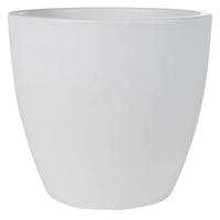 TS Collection bloempot sven keramiek 20x19cm wit - thumbnail