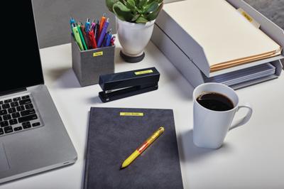 Labeltape Dymo LabelManager D1 polyester 12mm zwart op geel | 5 stuks Labeltape Dymo LabelManager D1 polyester 12mm zwart op geel | 5 stuks