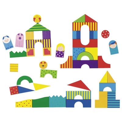 Goki houten boerderij puzzel, 43dlg.