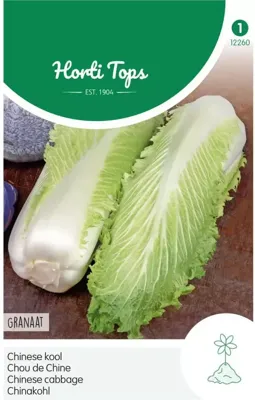 Zaden Chinese Kool Granaat Zelfsluitend Hortitops - Hortitops