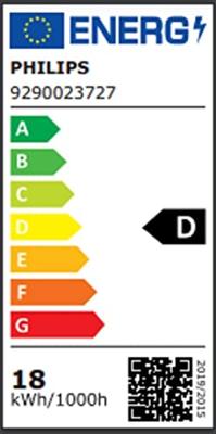 Signify 34663500 Gloeilamp-lamp Energielabel D (A - G) E27 Peer 17.5 W Neutraalwit (Ø x l) 70 mm x 121 mm 1 stuk(s)
