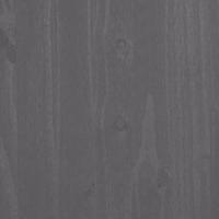 Kledingkast HAMAR 89x50x180 cm massief grenenhout lichtgrijs - thumbnail