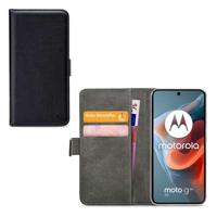 Mobilize Classic Gelly Wallet Book Case Motorola Moto G34 Black - thumbnail