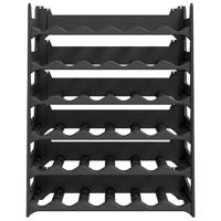 Wijnrek voor 36 flessen stapelbaar PP - thumbnail