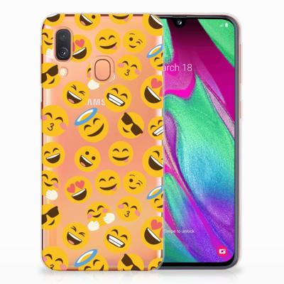 Samsung Galaxy A40 | TPU bumper | Emoji