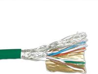 ACT FP657B CAT6 S/FTP PVC Patchkabel Soepel Groen - 305 meter - thumbnail