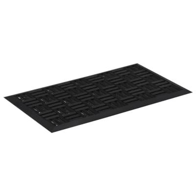 Deurmat rechthoekig 45x75 cm rubber